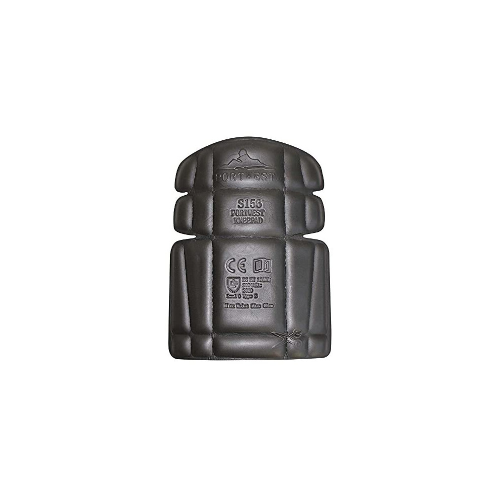 Portwest Portwest Knee Pad, Size: One Size, Colour: Black, S156BKR