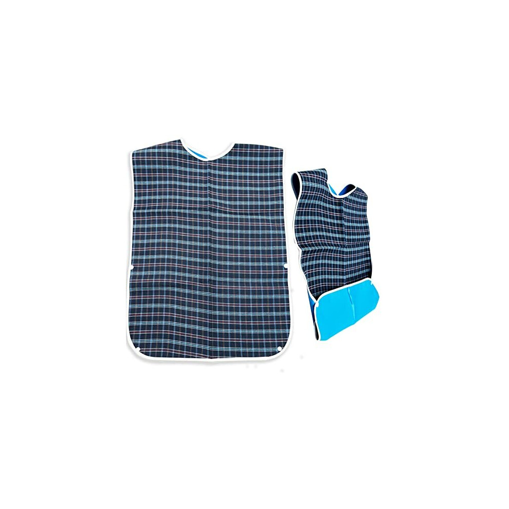 Szxmdkh Adult Bibs Waterproof Eldly Bib Adult Washable Dining Bibs Mealtime Bib Clothing Protector For Elderly Men Women