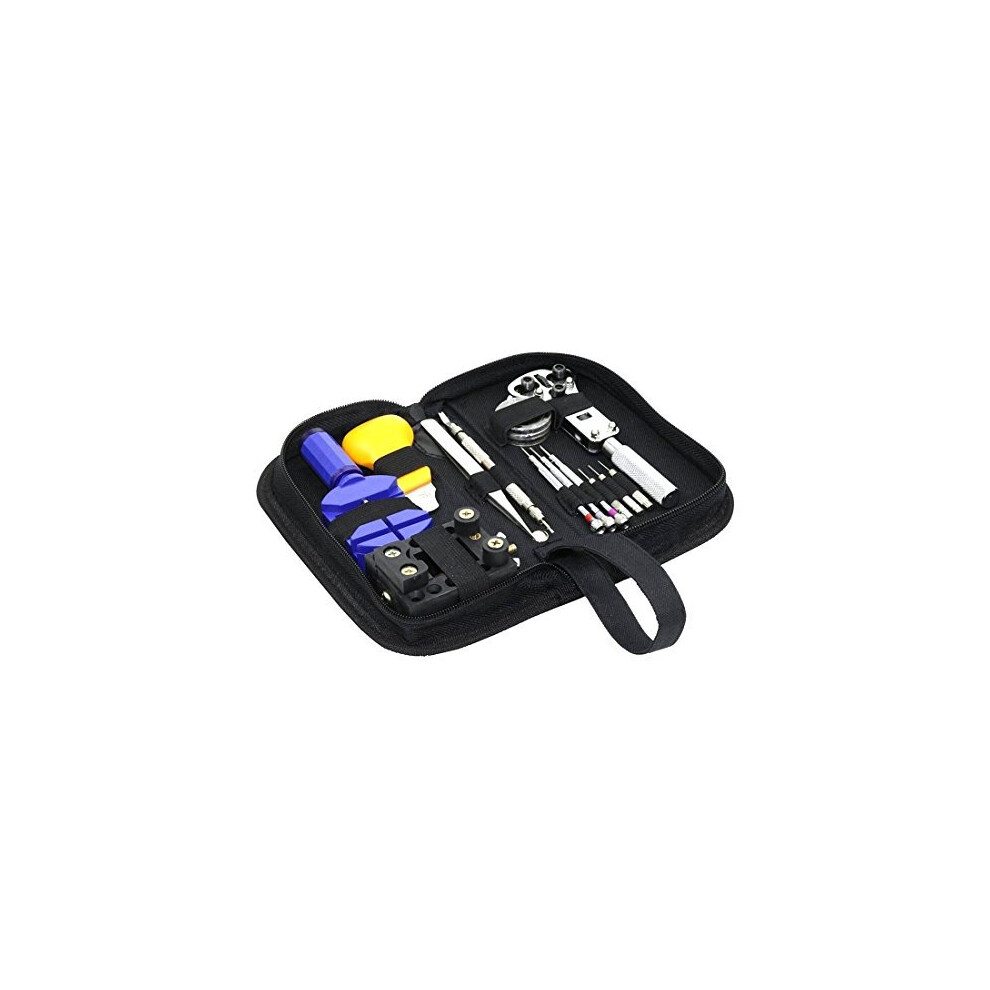 Juliyeh Watch Tool Kit Professional Repair Set, Black