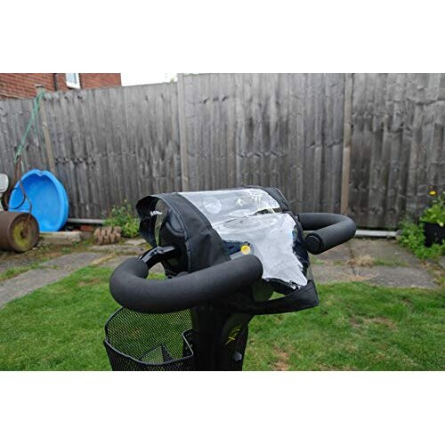SpeedwellStar Mobility Scooter Waterproof Panel Cover Control Black Tiller Top Protect Fitted 2