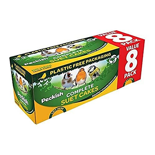 Peckish Peckish Complete Seed and Nut Suet Cakes 8 Pack Box