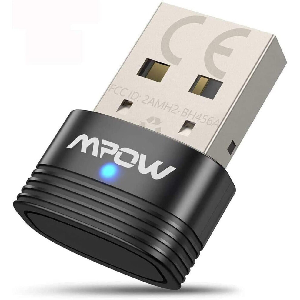 Mpow BH456A Bluetooth 5.0 USB Adapter Dongle For PC