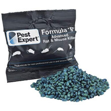 Pest Expert Formula B+ Advanced Rat & Mouse Killer Poison - 900g (15x60g) Single-Feed Brodifacoum 0.0029%