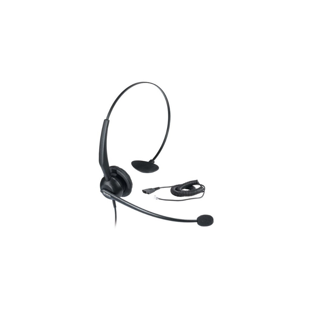 Yealink YHS32 On Ear Headset with Microphone for Enterprise IP Phone