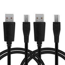 2x CELLONIC? Micro USB Phone Charger Cable (LONG CONNECTOR) Compatible for Blackview BV4900, BV4900s, BV5500, BV5500 Plus, BV5500 Pro, BV5800 BV6000
