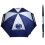Team Golf  Penn State University 62 in. Double Canopy Umbrella 1