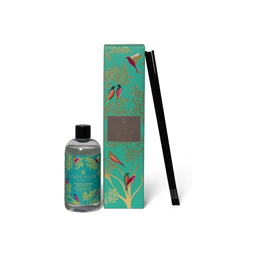 Sara Miller London Reed Diffuser Refill Set - Mandarin, Tuberose & Wild Musk