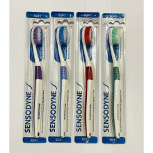 x 4 Sensodyne Sensitive Toothbrush Soft 4 Colours