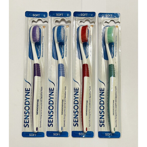 Sensodyne x 4 Sensodyne Sensitive Toothbrush Soft 4 Colours