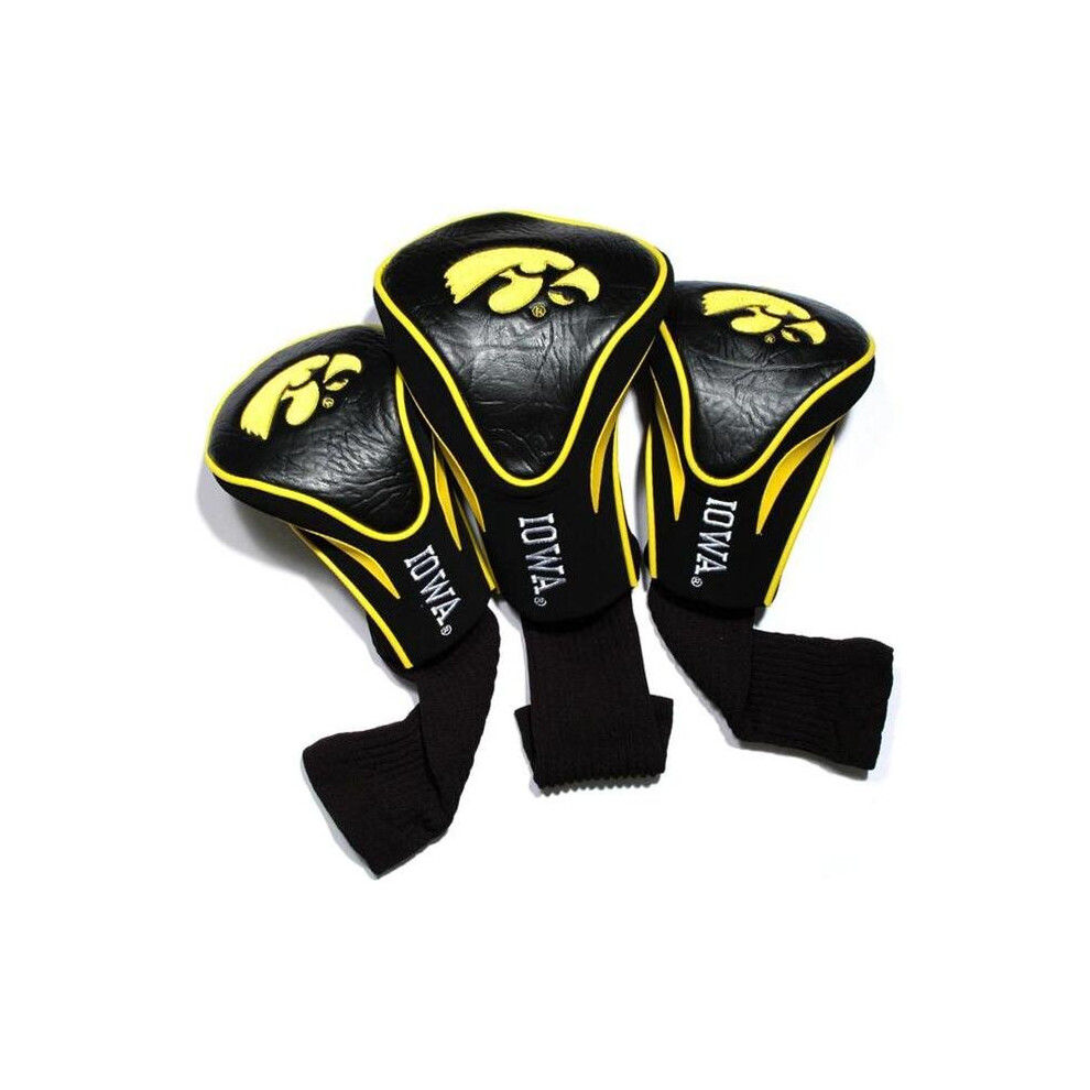 Photos - Golf Team  Iowa Hawkeyes 3 Pack Contour Fit Headcover TE565560