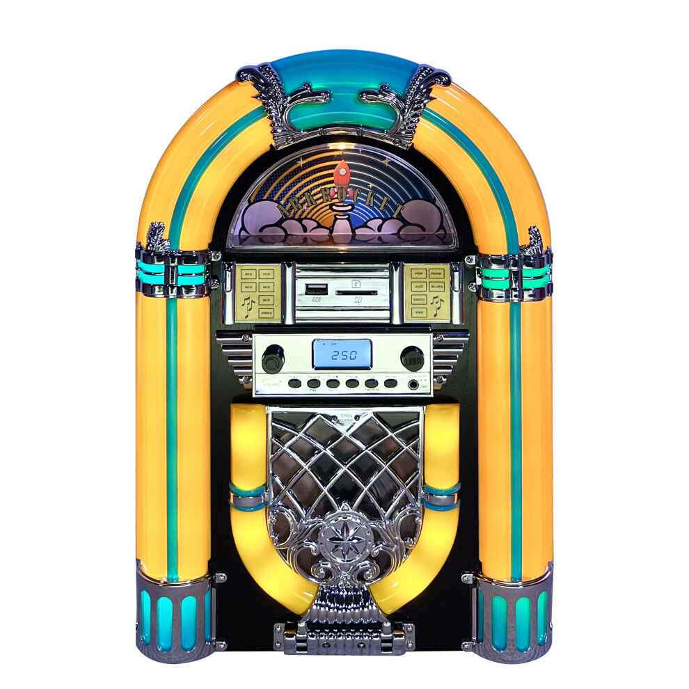 Arkrocket Athena Mini Jukebox Tabletop CD Player