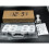 (White, Pink) 3D digital clock, LED electronic clock living room three-dimensional wall clock 2