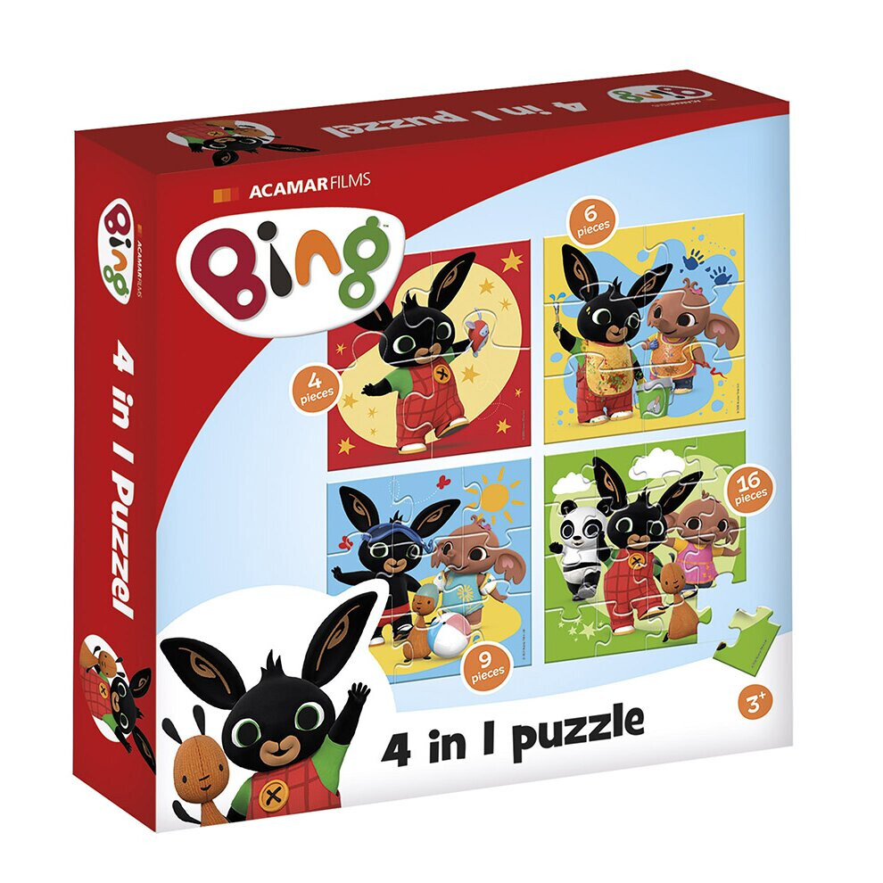 Totum Bing 4 In 1 Puzzle