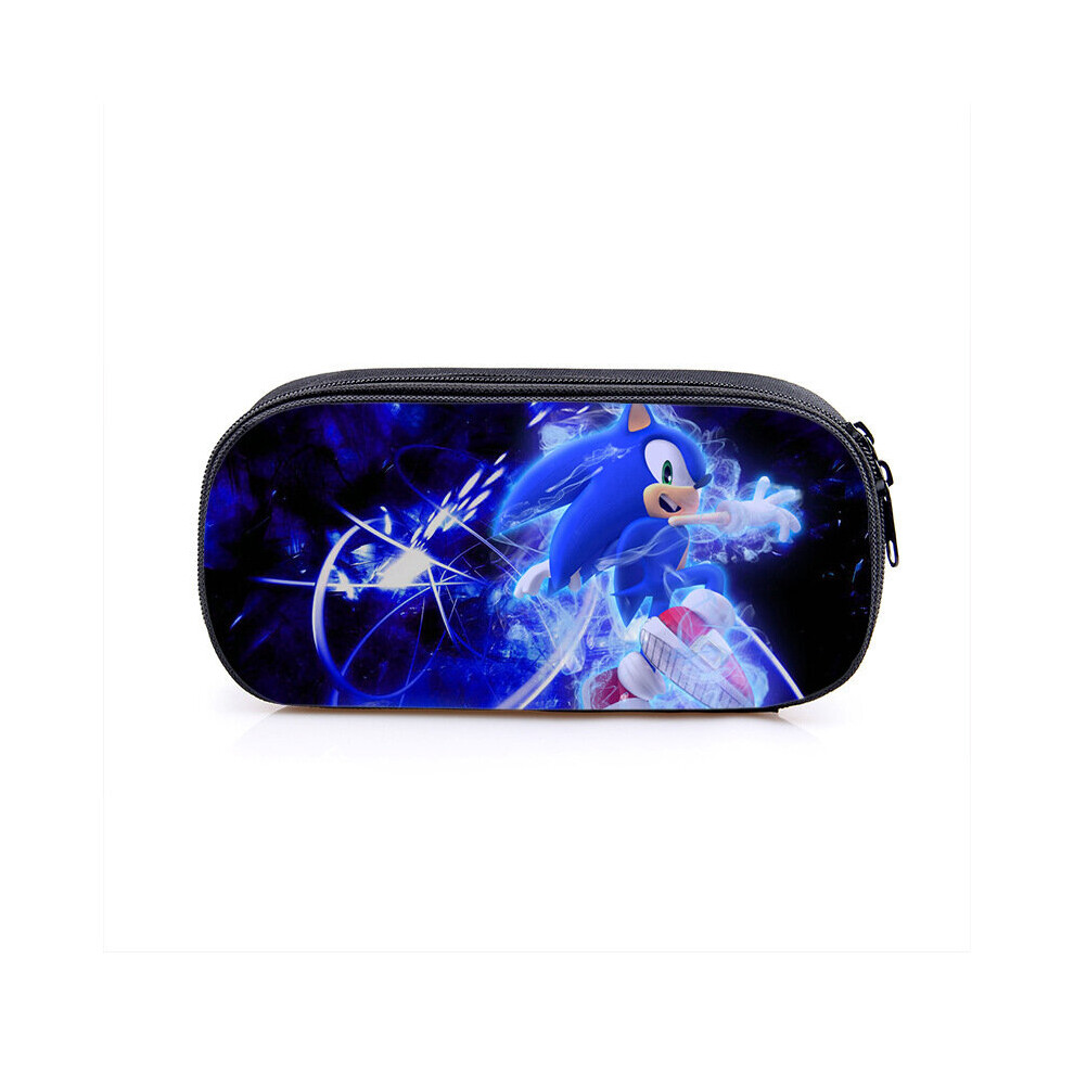 Sonic Single Layer Cartoon Pencil Case for Kids - Style 6