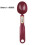 (red) Kitchen electronic scale electronic spoon LCD 1