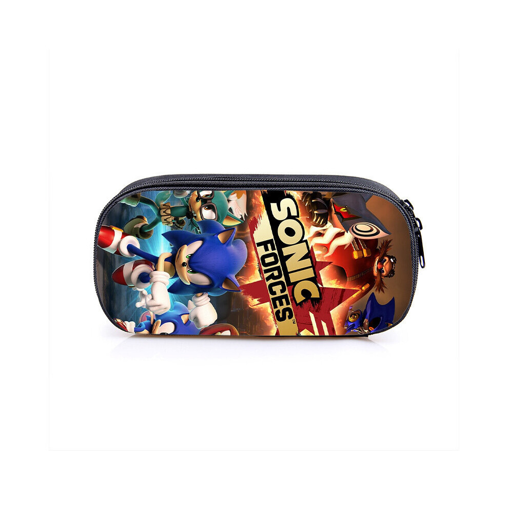 Sonic Single Layer Cartoon Pencil Case for Kids - Style 13