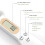 (red) Kitchen electronic scale electronic spoon LCD 3