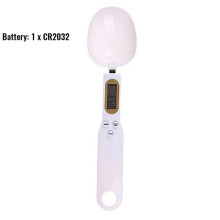 (white) Kitchen electronic scale electronic spoon LCD