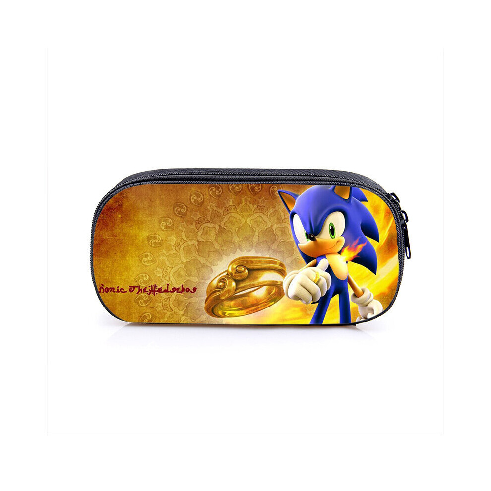 Sonic Single Layer Cartoon Pencil Case for Kids - Style 24