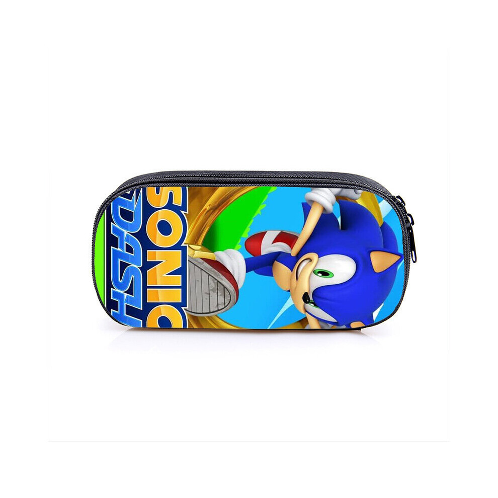 Sonic Single Layer Cartoon Pencil Case for Kids - Style 27