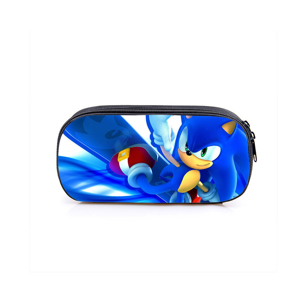 Sonic Single Layer Cartoon Pencil Case for Kids - Style 8