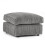(Grey, Footstool ) Luxor Jumbo Cord 4 Seater Corner Sofa 1
