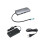 Hub USB - i-Tec - C31NANOVGA112W - Argento - USB 3.2 Gen 1 - HDMI e VGA 1