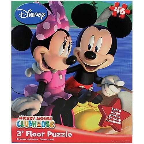 Disney Mickey Mouse Clubhouse Floor Puzzle 46 Pieces Minnie Complete on OnBuy