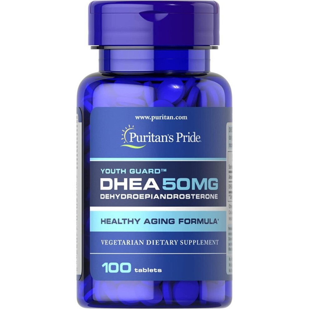 Puritan's Pride DHEA 50mg 100 Tabs