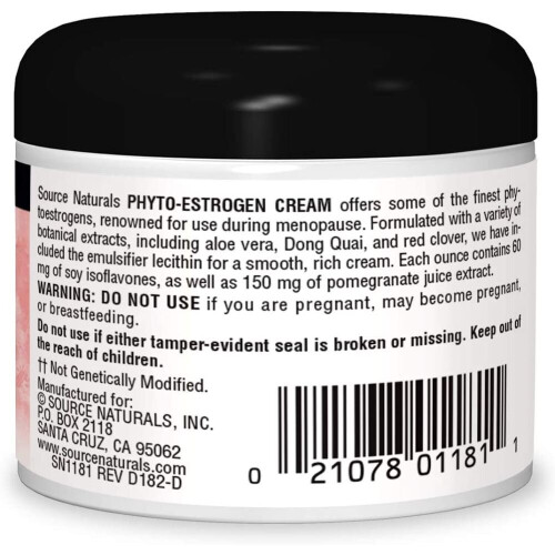 Source Naturals - Phyto Estrogen Cream 2oz 1