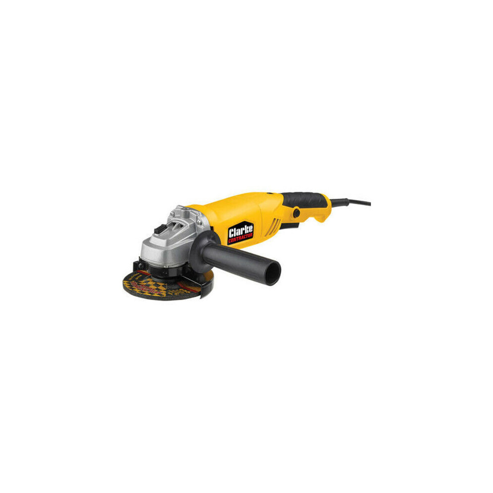 CLARKE ANGLE GRINDER 1150W 115MM 4.5" ELECTRIC CUTTING TOOL & DISC CON1150