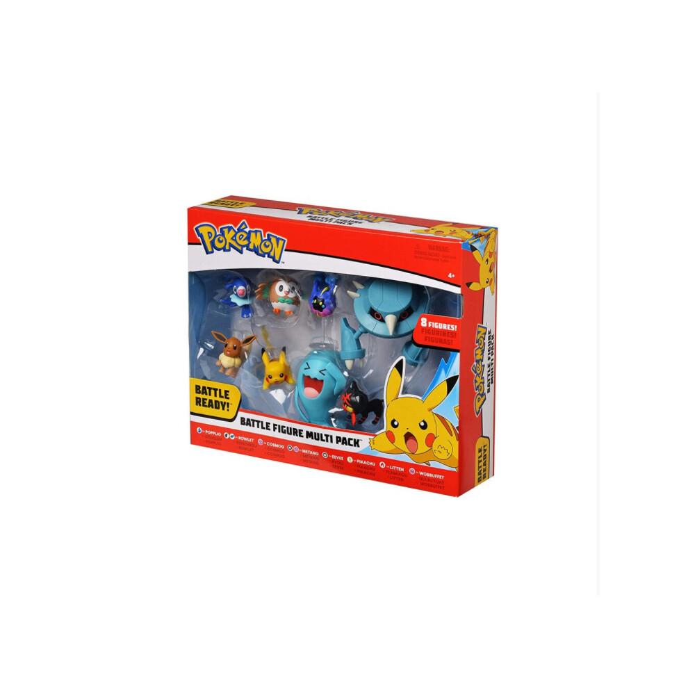 8pc PokÃ©mon Battle Figure Multi Pack