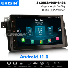 9" 8-Core Android 11 64GB Car Stereo BMW 3er E46 M3 MG ZT Rover75 DAB+ Satnav WiFi CarPlay Bluetooth OBD2 IPS
