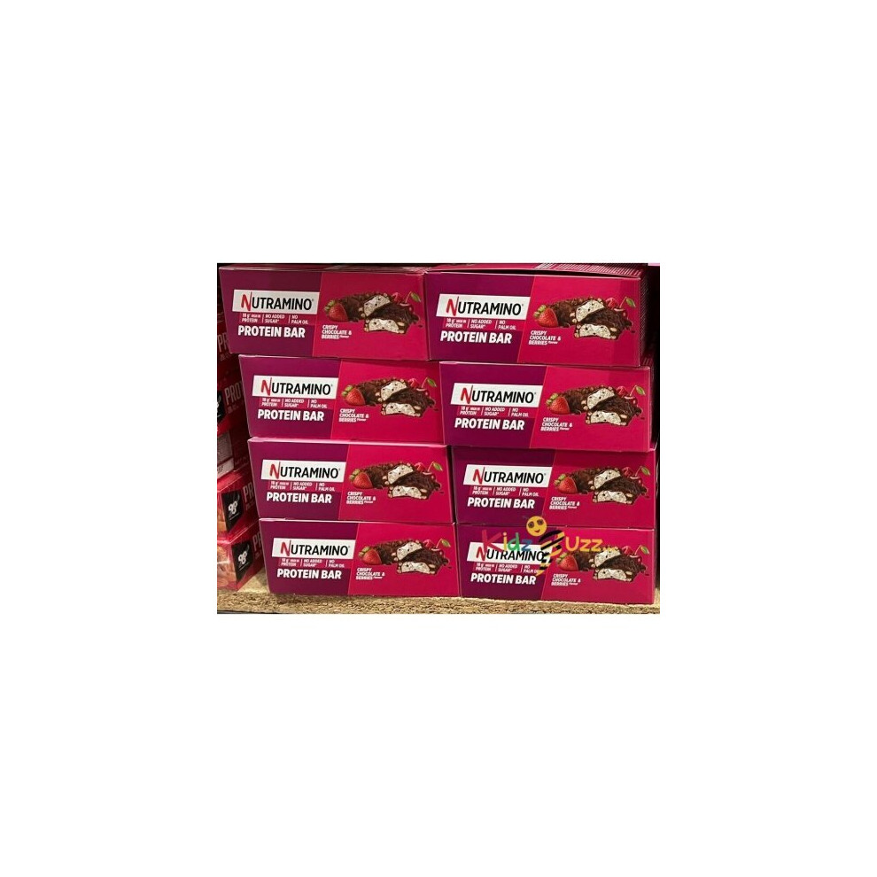 (Pack Of 3) Nutramino Protein Bar Chocolate & Berries