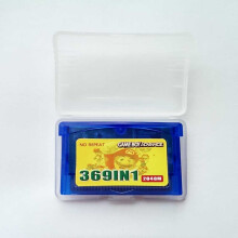 369 Spellen in 1 GBA Game Ablum Cartridge Kaart voor GBM GBA SP NDSL