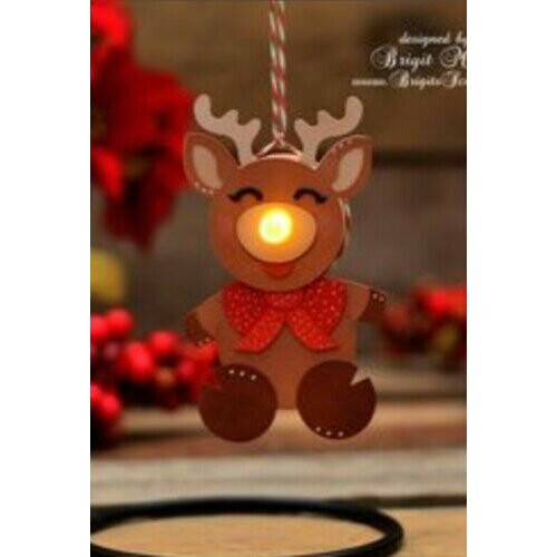 10 x Individual Red LED Lights, Tiny, Wireless, Battery, Craft, Glow, Cake 2