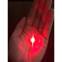 10 x Individual Red LED Lights, Tiny, Wireless, Battery, Craft, Glow, Cake
