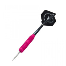 (24G, Pink) Unicorn Core Plus Dart Set Pink Rubberised Standard Brass Steel Tip 22/24/26g