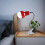 Clip On Headboard Light for Reading, Clamp Table Light for Desk (Red), E27 Led Table Lamp, Clamp Desk Light 2