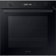 Samsung Bespoke Series 4 NV7B41307AK Built-In Electric Single Oven, 76L, 14 Functions, Pyrolytic Self-Clean, Natural Steam, Wi-Fi & SmartThings