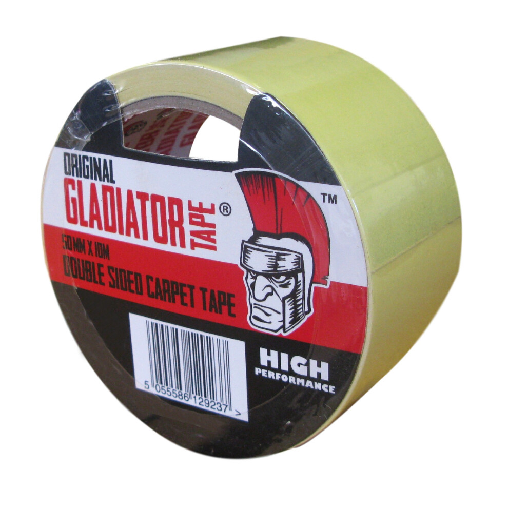 (1) Extra Strong Double Sided Carpet Tape Multi-Purpose Adhesive Heavy Duty 10M Roll 5060928045137