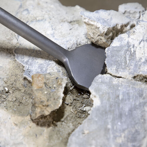 Sealey Cranked Chisel 75 x 300mm Wide - SDS MAX 1