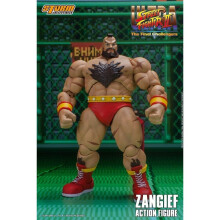 Storm Collectibles - Ultimate Street Fighter II: Zangief, Actionfigur, STM87180 Rot