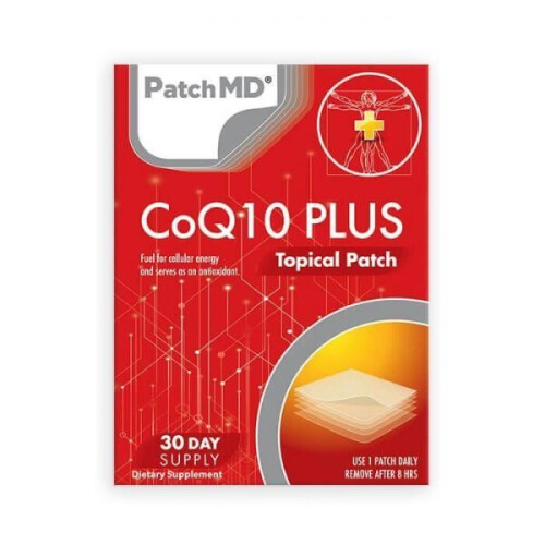 PatchMD CoQ10 Plus Topical Patch - 30 Daily Patches 2