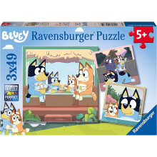 Ravensburger Bluey Toys palapelit 3x 49 kpl