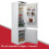 SPARES2GO Universal Adjustable Fridge Shelf White Plastic Coated Extendable Freezer Rack 5