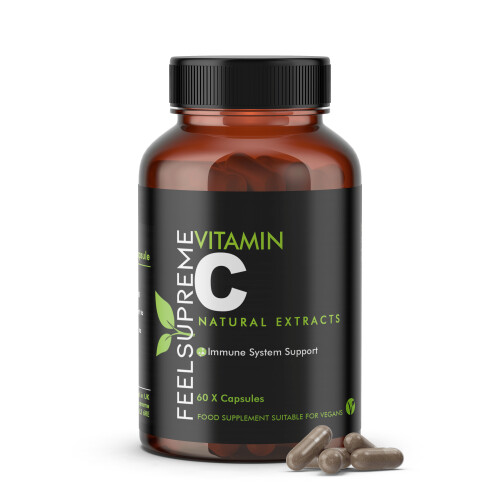 Vitamin C Capsules | Vegan Multi Vitamins | Supplements | Feel Supreme