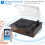 (Brown) DIGITNOW Vinyl Turntable Bluetooth Record Player 3-Speed 3