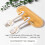 (Spoon + fork + box) Baby learning to eat training bendable fork spoon 1