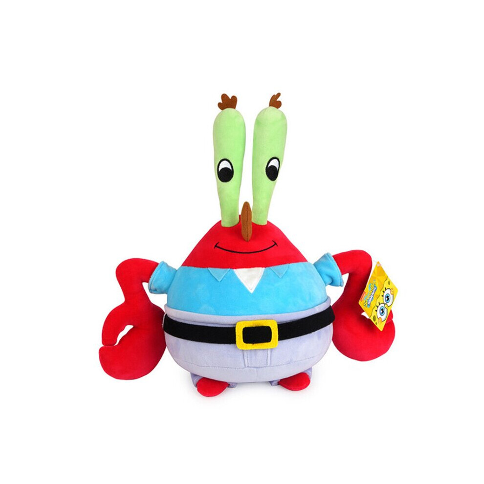 (Eugene H. Krabs 38cm ) Spongebob Plush Toy Patrick Star Soft Stuffed Doll